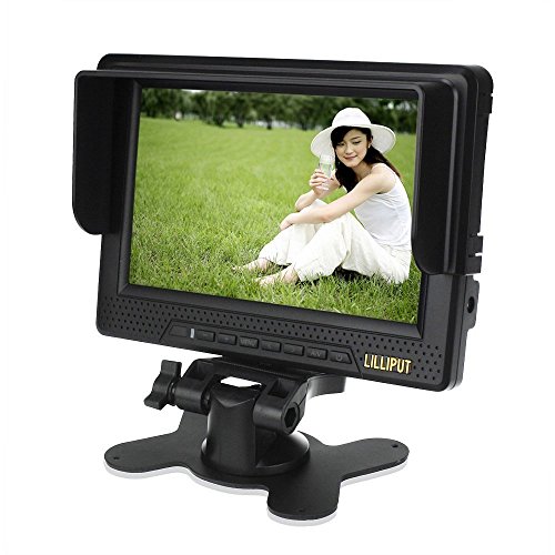 Lilliput 668Gl 70Np/H/Y 7" On-Camera Field Hd Monitor For Dslr With Hdmi Ypbpr And Composite Input #TOP1