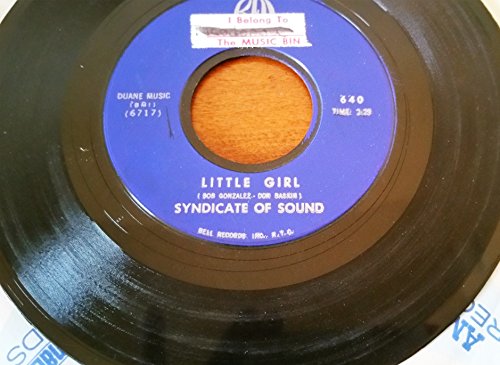 SYNDICATE OF SOUND LITTLE GIRL / YOU 45 rpm single SYNDICATE OF SOUND LITTLE GIRL / YOU 45 rpm single