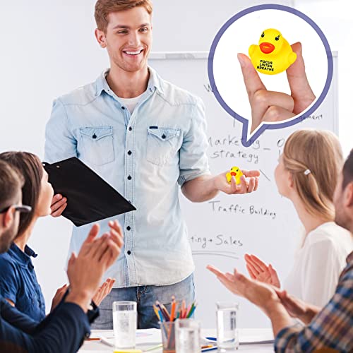 Lenwen 60 Pcs Christian Rubber Ducks Bulk Church Gifts, 1.3 Inch - image 6