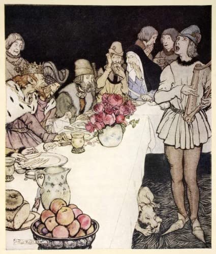 Toile Comment le roi Mark par Arthur Rackham pour salon élégant