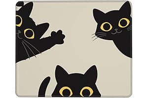 Cat-tastic Desk Accessory: The Funny Cat Square Mouse Pad