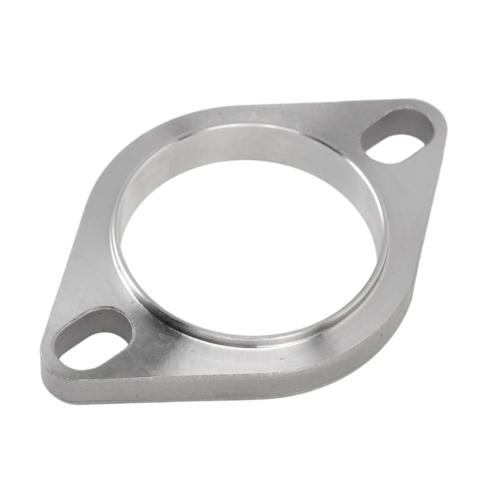 Kit de Conexión de Brida de Escape, 2 uds., 2 Pernos, 2,5 Pulgadas, Acero Inoxidable, Universal, para Cabezales Catback de Tubo de Escape