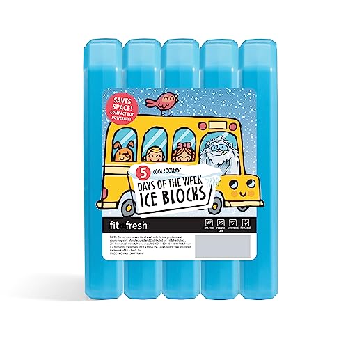Cool Coolers, 5 Pack Days Of The Week Ice Blocks