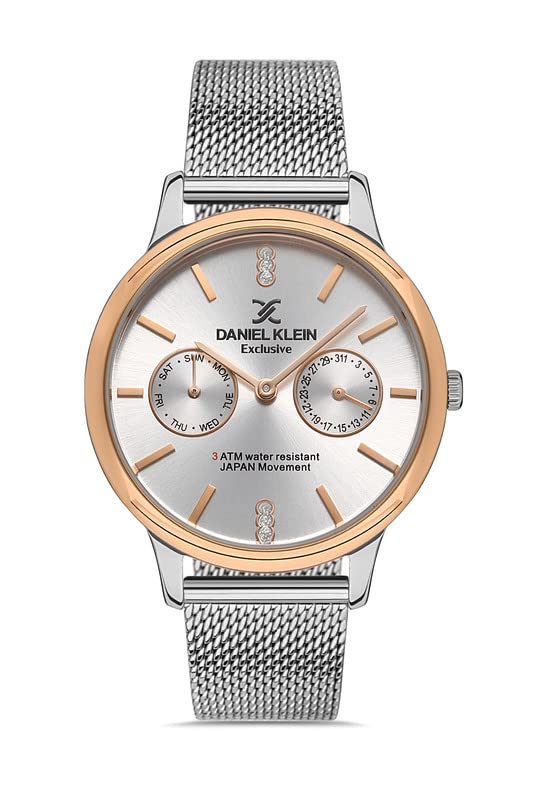 Daniel Klein Analog Silver Dial Womens Watch-DK.1.13229-4 (B0BFN2161R) Amazon Price History, Amazon Price Tracker