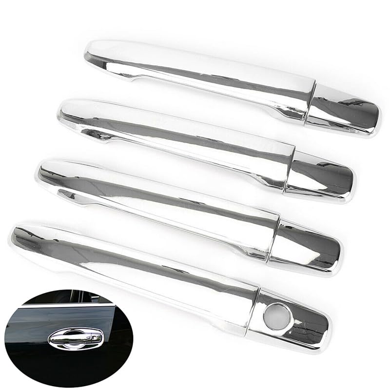 USDGIW per Mitsubishi per Outlander per Lo Sport per Lancer in Fibra di Carbonio Stile ABS Copertura della Maniglia della Porta Esterna Trim 1 Set USDGIW