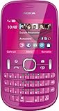 32 MB interner Speicher Nokia Asha 201 Handy (6,1 cm (2,4 Zoll) Display, 2 Megapixel Kamera, QWERTZ-Tastatur) pink