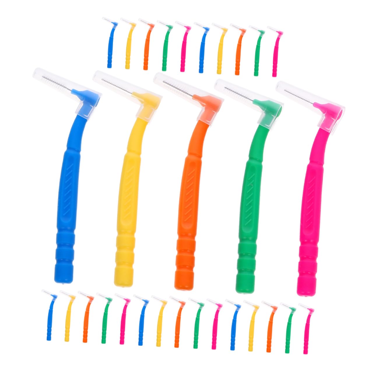 Healeved 150pezzi Interdental Brush Per Orale Spazzolino Per Spazi Interdentali Utensili e