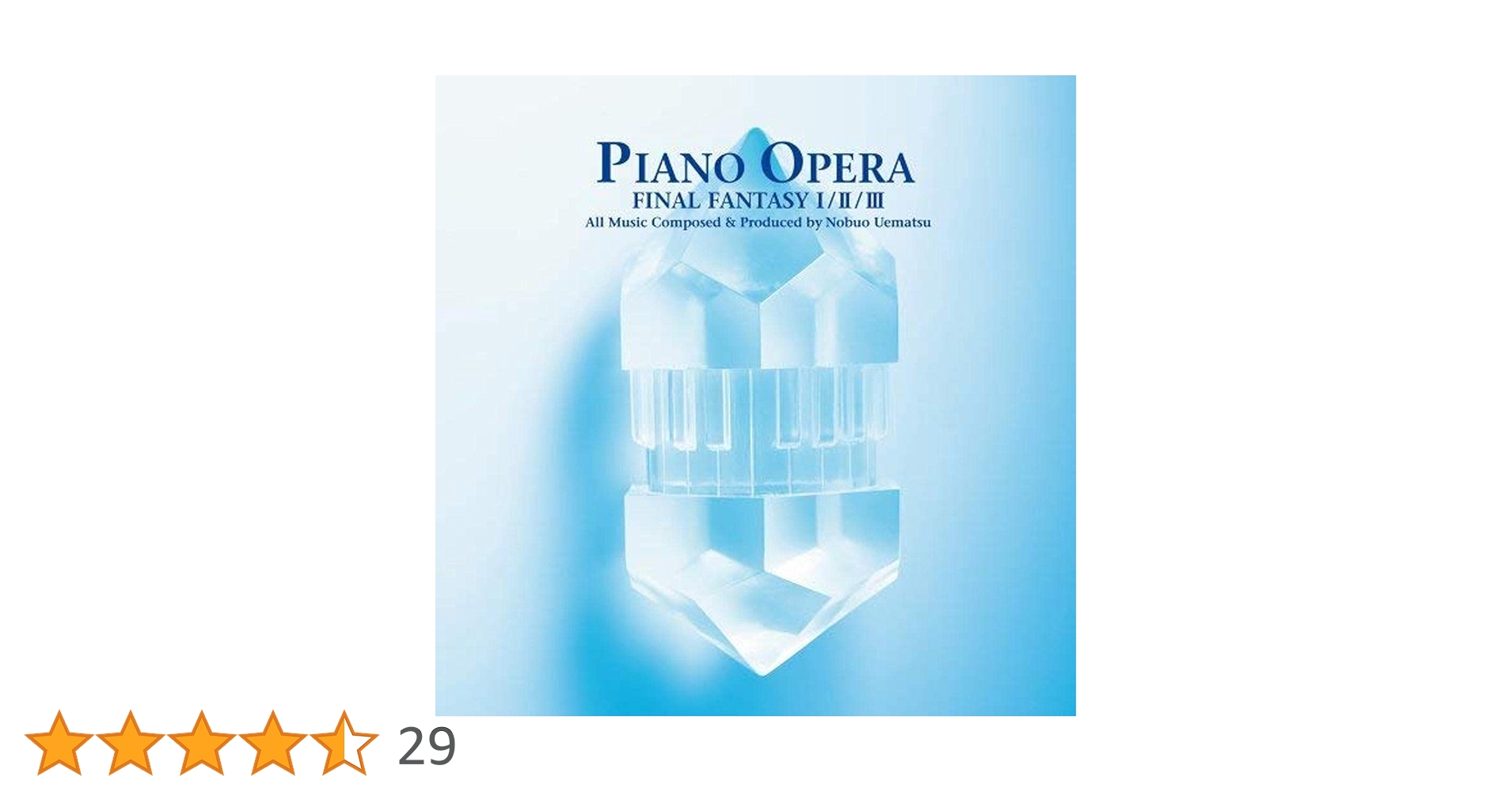 Amazon.co.jp: PIANO OPERA FINAL FANTASY I/II/III: ミュージック