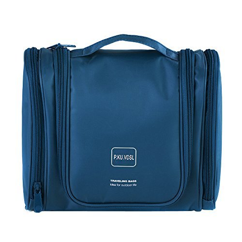 P.KU.VDSL Toiletry Bags, Hanging Toiletry Kit, Waterproof Toiletry Bag