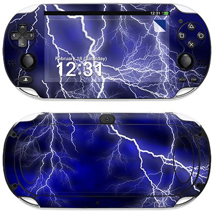 DecalGirl Decorative Skin/Decal for Sony PS Vita - Apocalypse Blue
