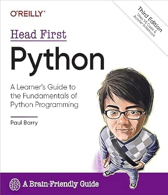 Amazon.com: Head First Python: A Learner's Guide to the Fundamentals of ...