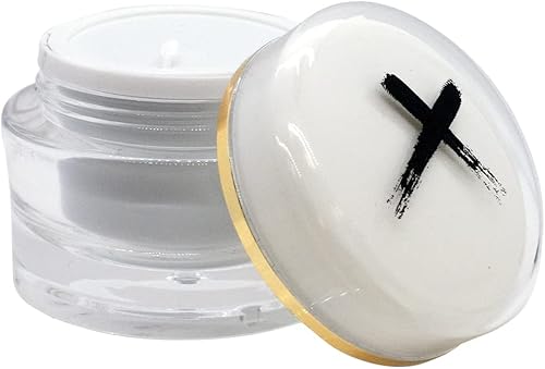 Miniatura 3 de Acrylic Ash Pyx with Ashes for 500 or 1000 People  White and Clear Container with Twist-Off Cap for Ashes  Church and Minister Supplies for Ash
