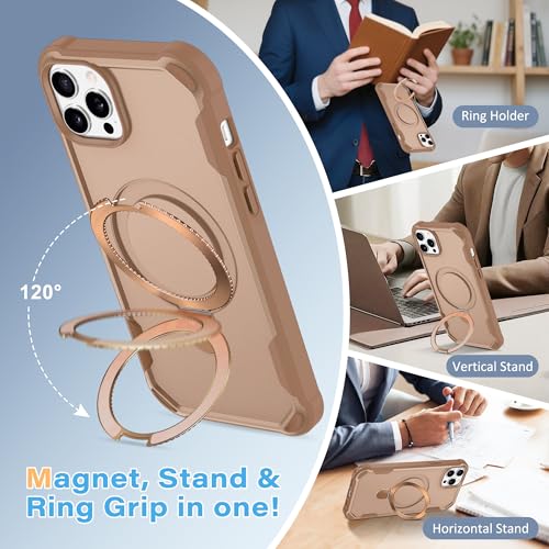 Coque iPhone 12 Pro MagSafe or pour filmer et visionner en mains libres