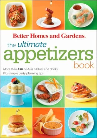 Ultimate Appetizers Book: Better Homes and Garden book cover