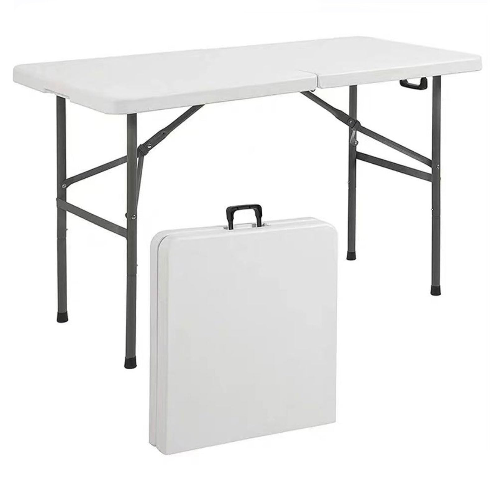 Table de barbecue de camping pliable en deux pour pique-nique et fêtes en plein air