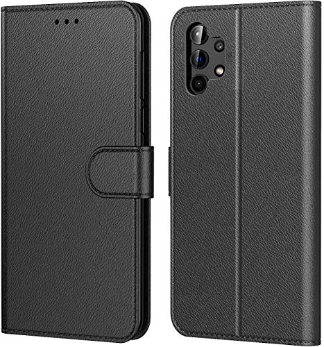Tenphone Coque pour Samsung Galaxy A32 5G (Pas pour 4G), Pochette Protection Etui Housse Premium en Cuir PU,Fermeture Magnétique,Flip Case Compatible avec (Samsung A32...