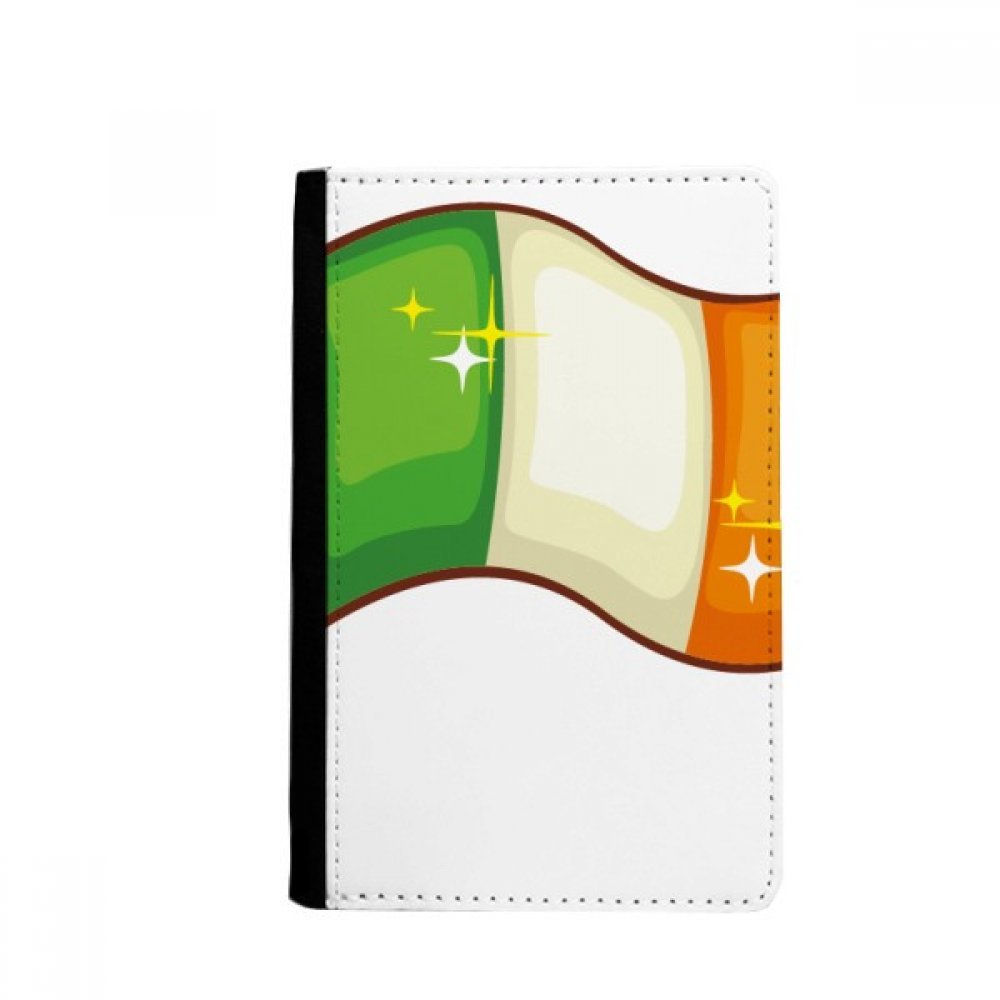 Shine Ireland National Flag St.Patrick's Day Passport Holder Notecase Burse Wallet Cover Card Purse
