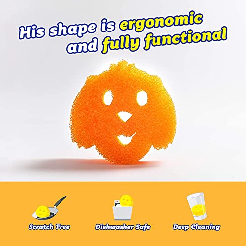 image for Scrub Daddy Special Edition Pets Dog - Scratch-Free Multipurpose Dish 
