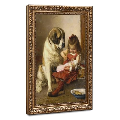 Toile Paul Hermann Wagner The Best Friends pour sublimer le salon familial