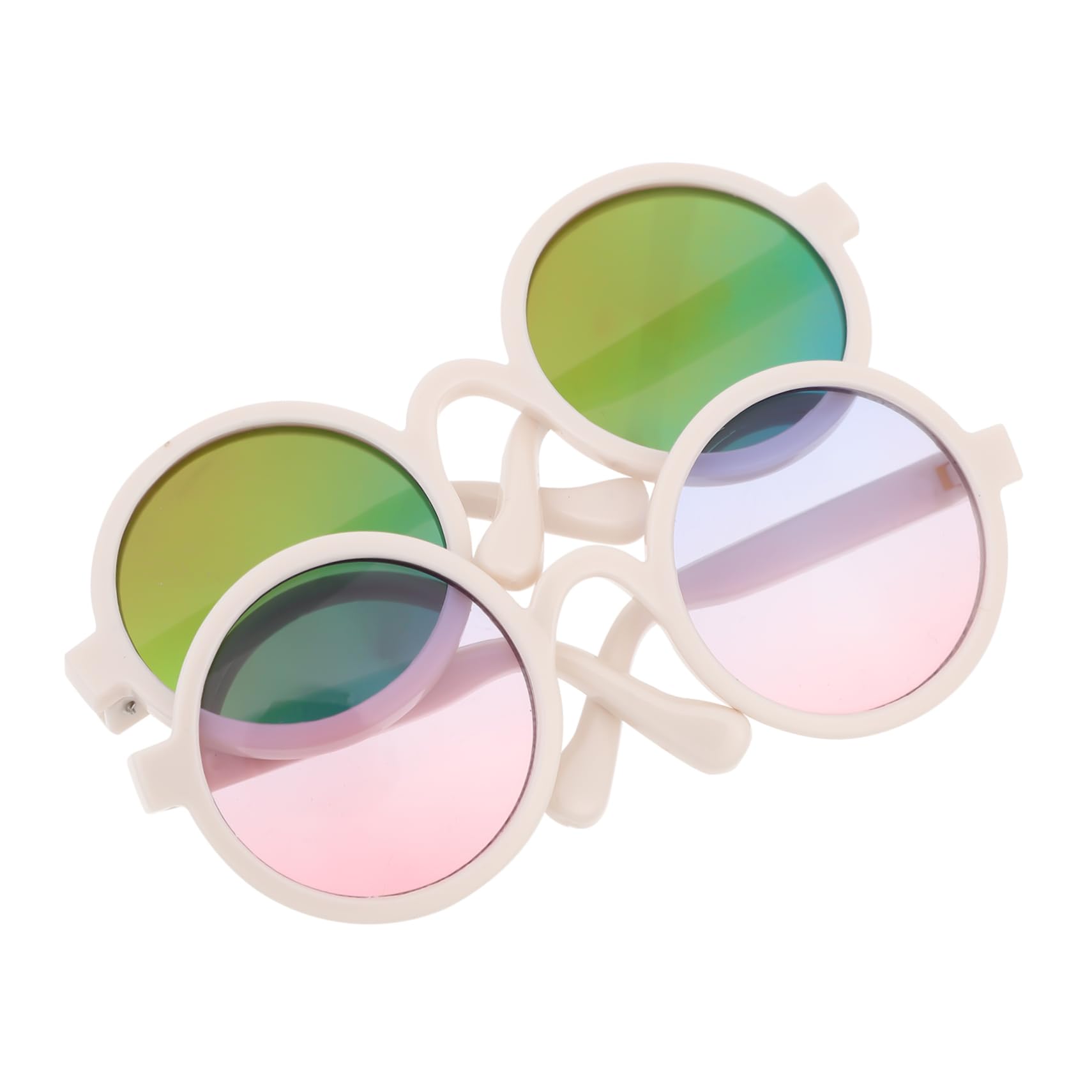 VANZACK Dog Glasses for Small Dogs Plastic Cat Glasses Stylish Pet Accessories