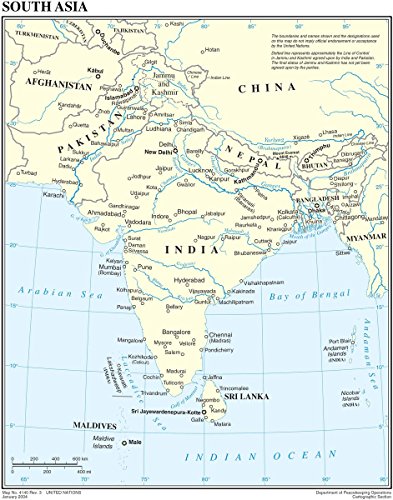 Wall Art Impact 38"x24" Poster Topographic Map - Terrain Analysis [Laminated]