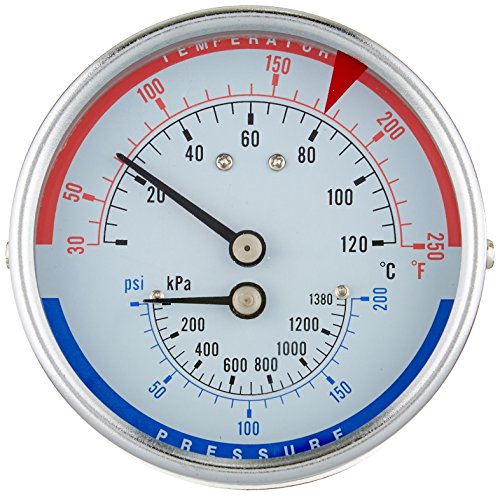 Trerice PTC14605 Rear Stem Tridicator, 1/2