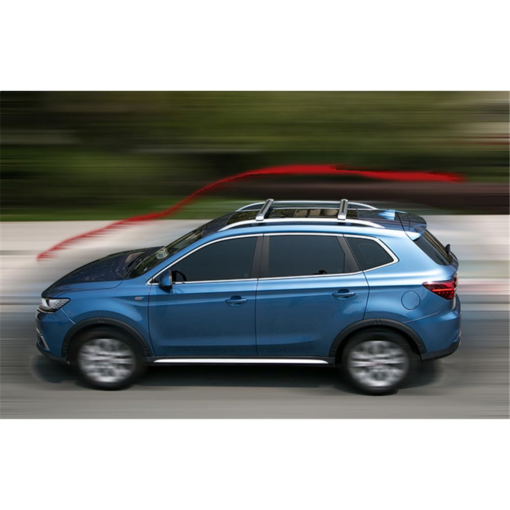 Bagażnik dachowy do bagażnika dachowego do VW ID.6 2020-2023 regulowany zamykany aluminiowy bagażnik dachowy zestaw akcesoria podróżne