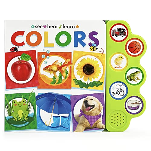Image of Colors: Learn Colors with Sounds - A See, Hear & Learn Sound Book