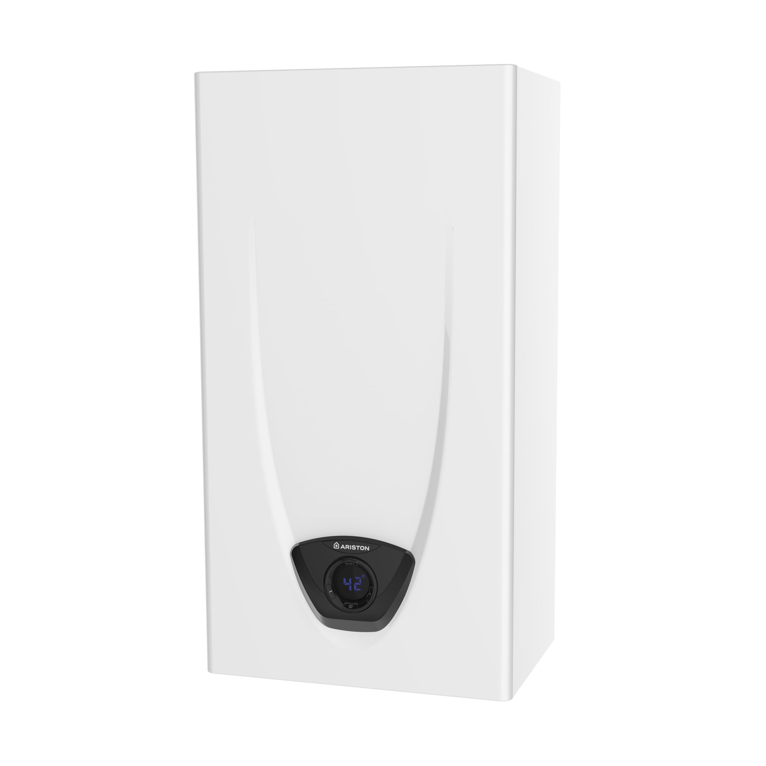 Ariston FAST EVO X DISPLAY Chauffe-eau gaz instantané, Gaz Butane ou Propane, Low Nox, 11 l/min, 15% d'économies d'énergies, Classe énergétique A, Conçu et fabriqué pour être installé en France