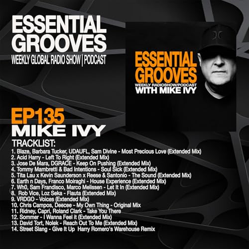ESSENTIAL GROOVES WITH MIKE IVY EP135 cover art