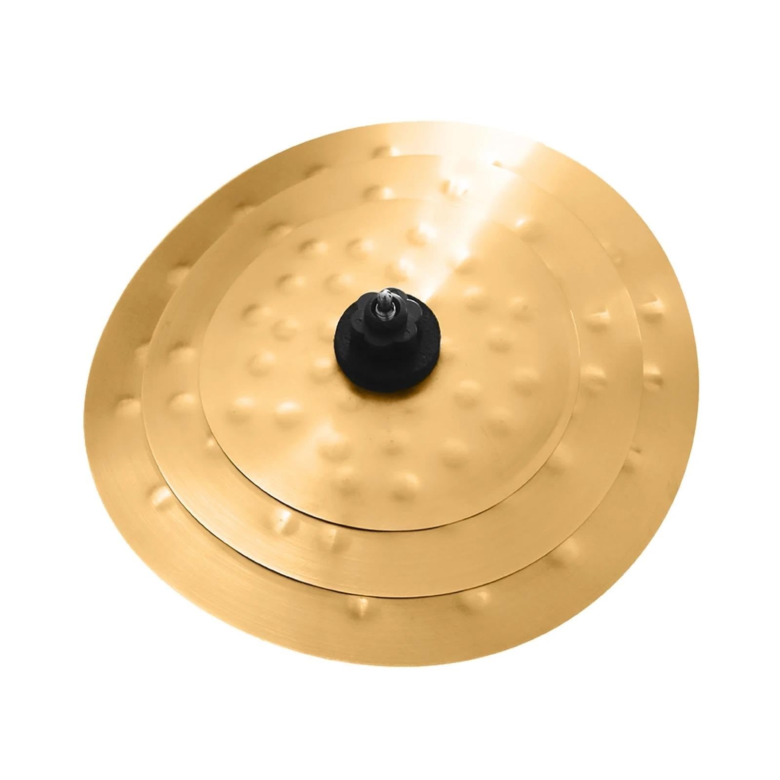 Anfänger Becken Alloy Cymbal Clap Stack für Durm Set dreiteilig(Gold 7 9 11)