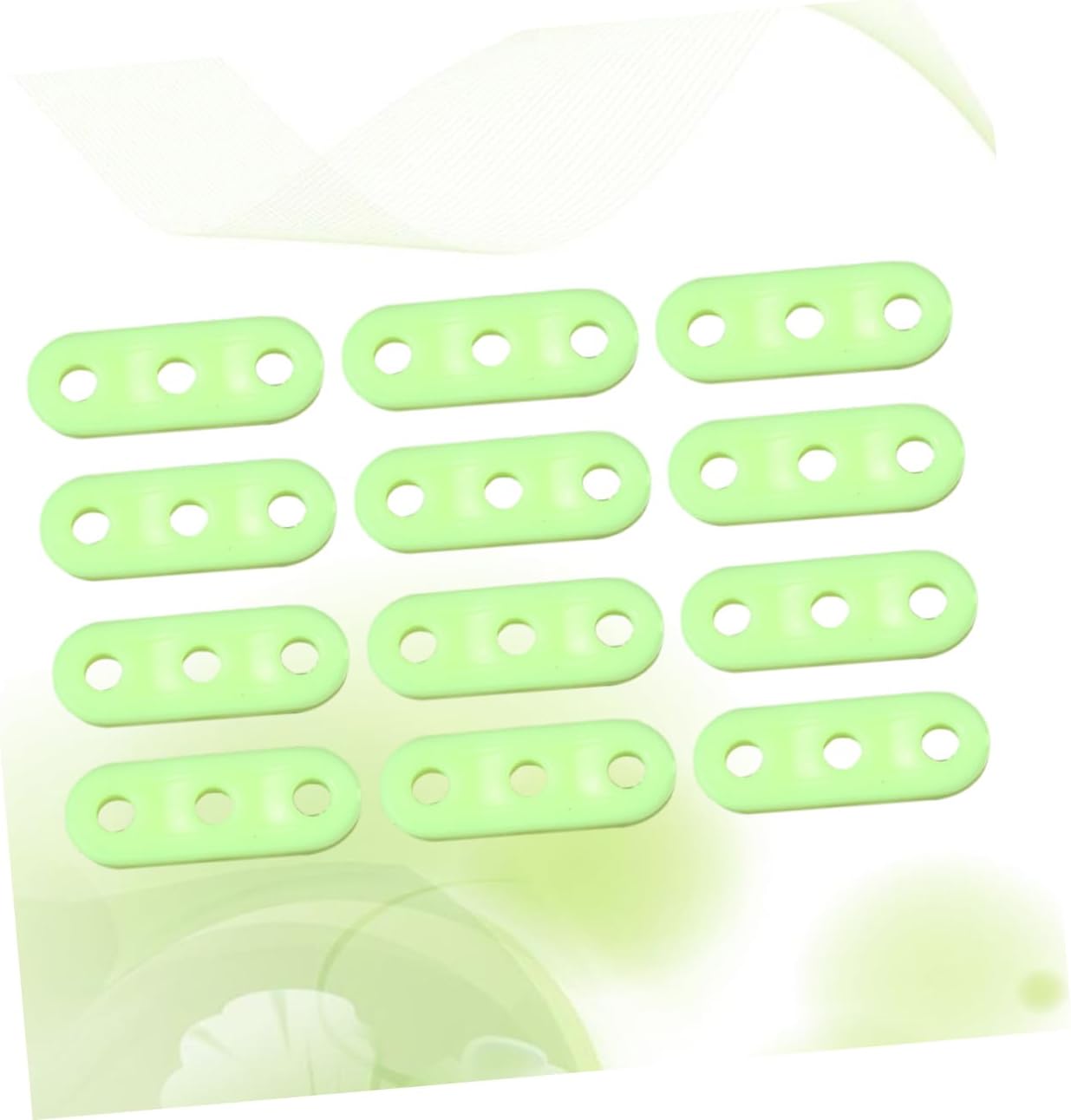 Outanaya 20Pcs Tent Cord Adjuster Tensioner for Camping and Hiking Green Fasteners for Tent Ropes Easy Rope Locking for Outdoor Activities
