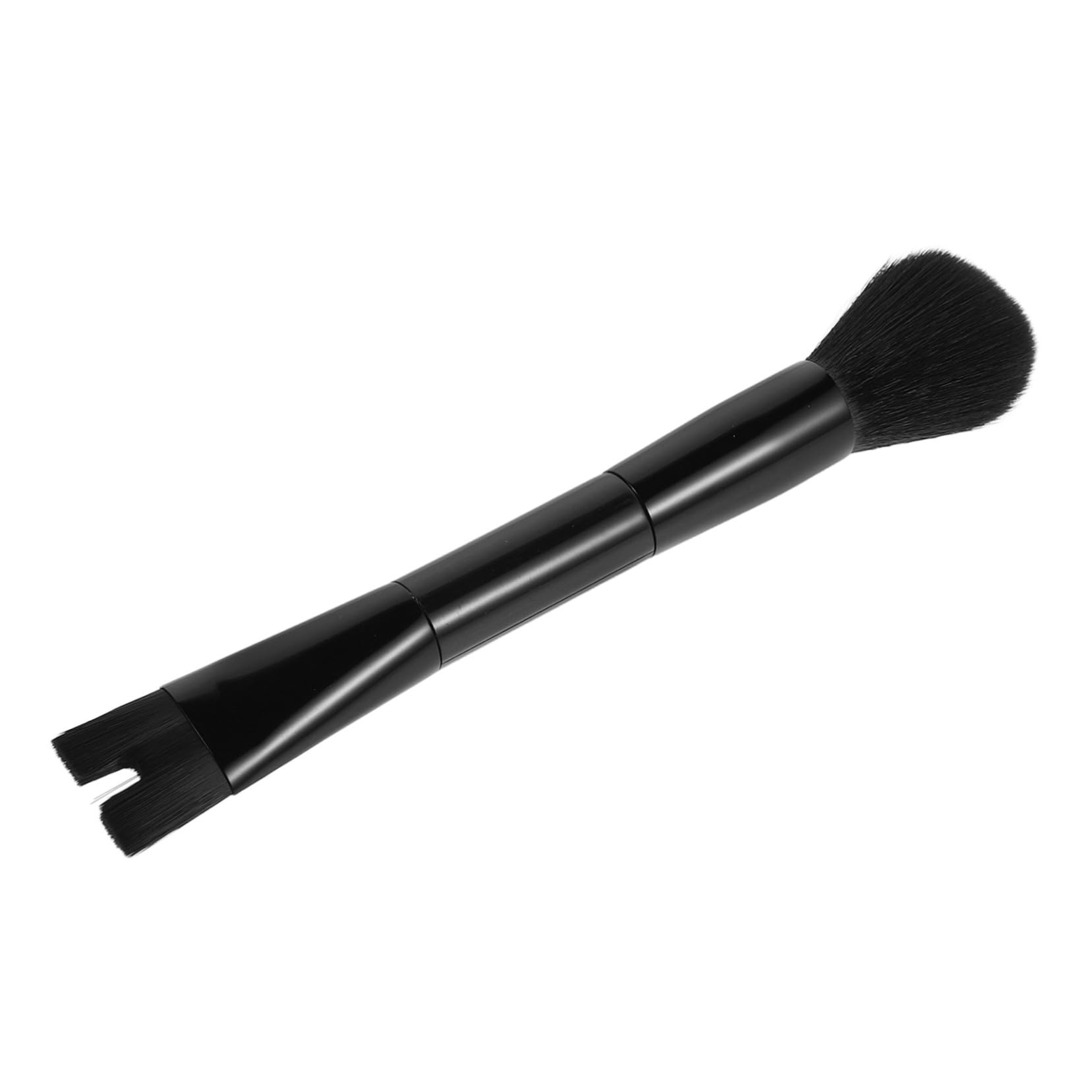 FOMIYES Nose Contour Makeup Brush Set Double-ended Face Brush Soft Plastic Nylon for under Eye Concealer Powder Application Travel Size