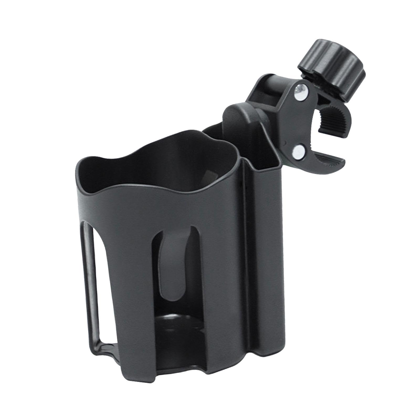 SYDL Universal 2-in-1 Stroller Cup Holder | 360 Degree Rotatable Phone Organizer & Water Bottle Holder for Pram Baby Carrier Bike-image-38