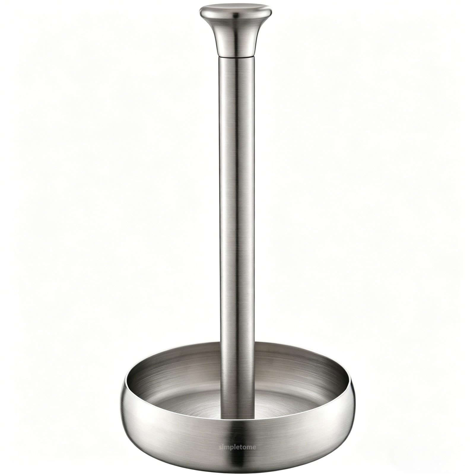 Kitchen Roll Holder Stand Won’t Unravel (SUS304 Brushed Stainless Steel)