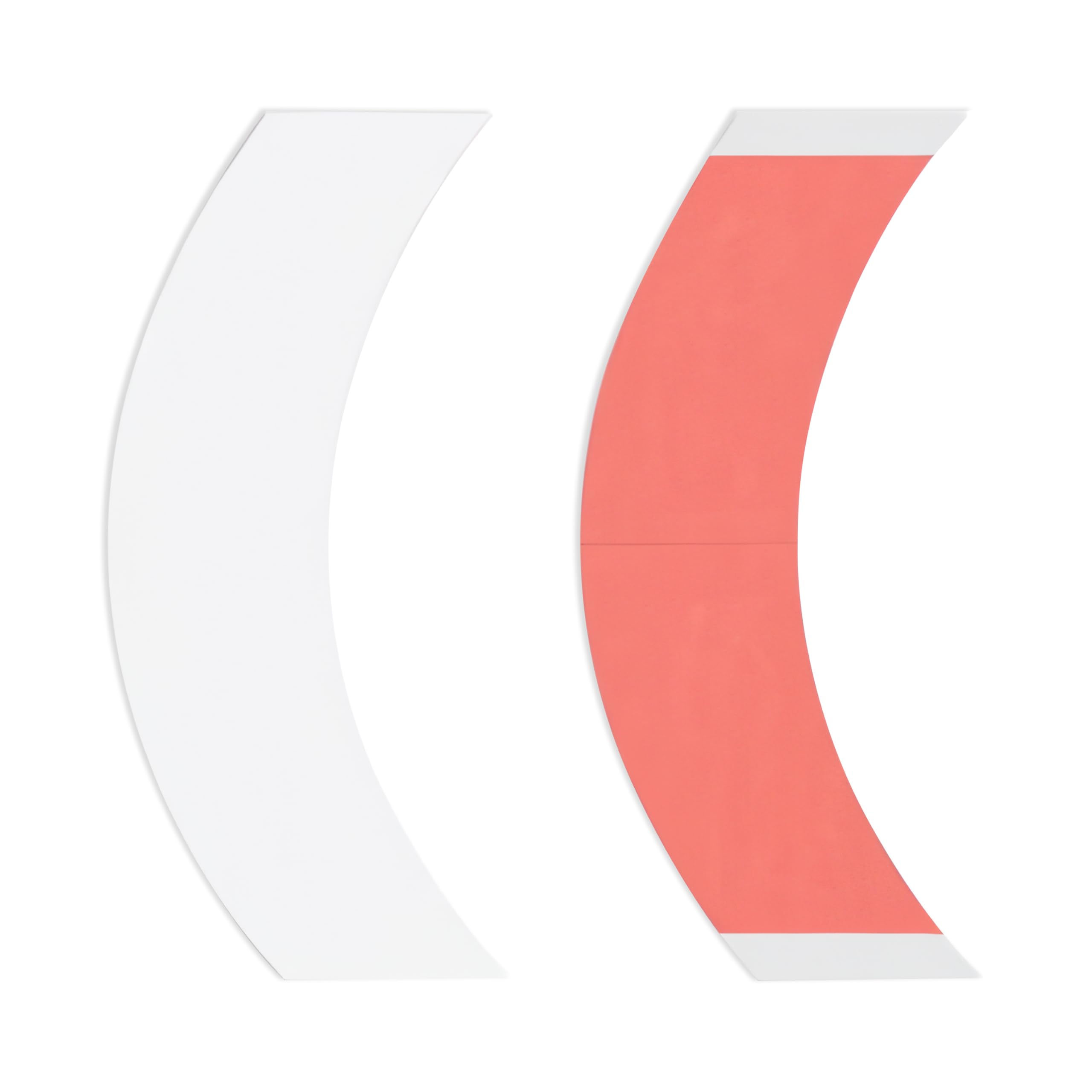 Sensi-Tak CC Contour Pre-Cut Strips 36 Pack, Extended Wear Wig Tape Double Sided Ultra Hold for Poly Systems, Clear Lace Wig Adhesive for Lace Front Wigs Human Hair and Toupee Adhesives