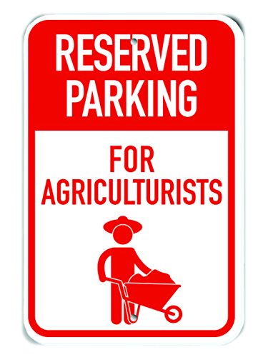 Panneau Resevered Parking pour organiser la cour de votre ferme