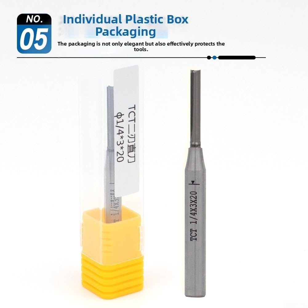 para herramienta Corte para preciso 3mm para tct para Tableros Aglomerados(1/4x4x20)