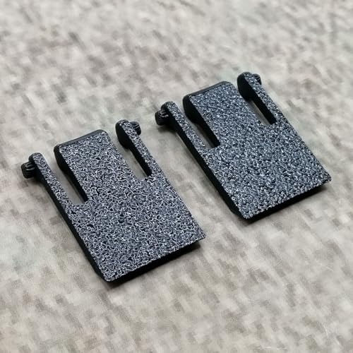 ULEIVA 1 Paar (2 Stck) Ersatz Tastaturfüße Schwarz kompatibel mit Logitech K330 MK330 Tastatur Ersatzteil Tastaturständer Füße Keybord