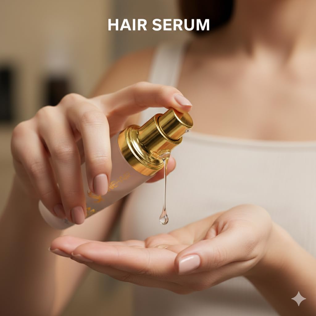 Haarserum mit Arganöl und Biotin