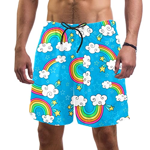 Short de bain homme avec séchage rapide et cordon ajustable
