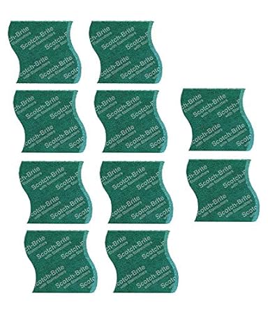 Scotch-Brite Scrub Pad Super Value Pack 10 Pads-Pack of 2