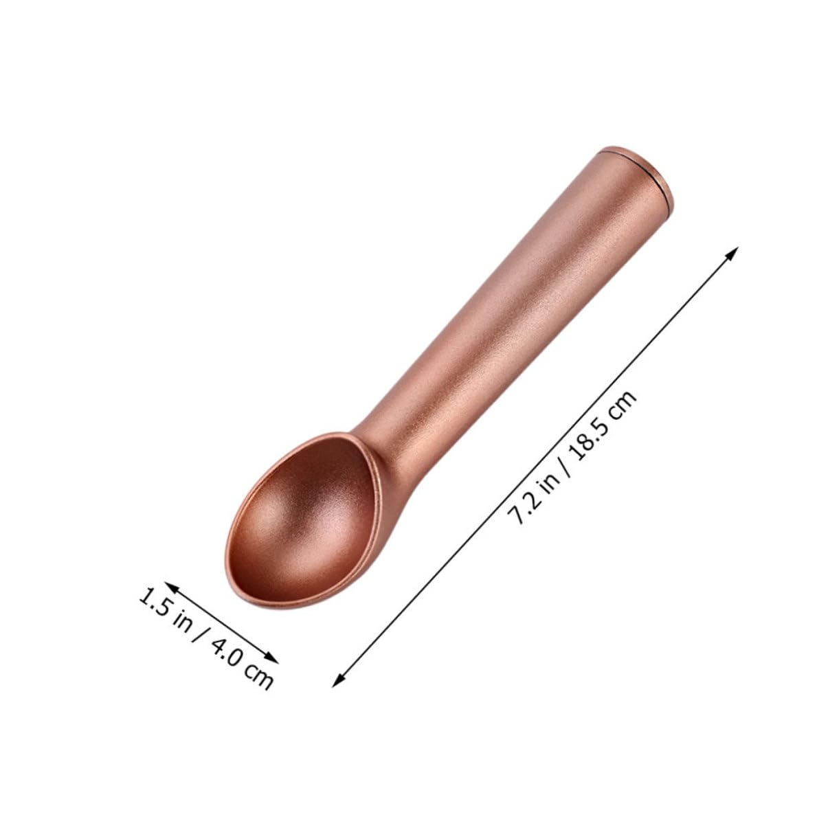 Alipis Cuillère À Glace Ergonomique Facile À Nettoyer Pour Desserts Aux Fruits Et Glaces