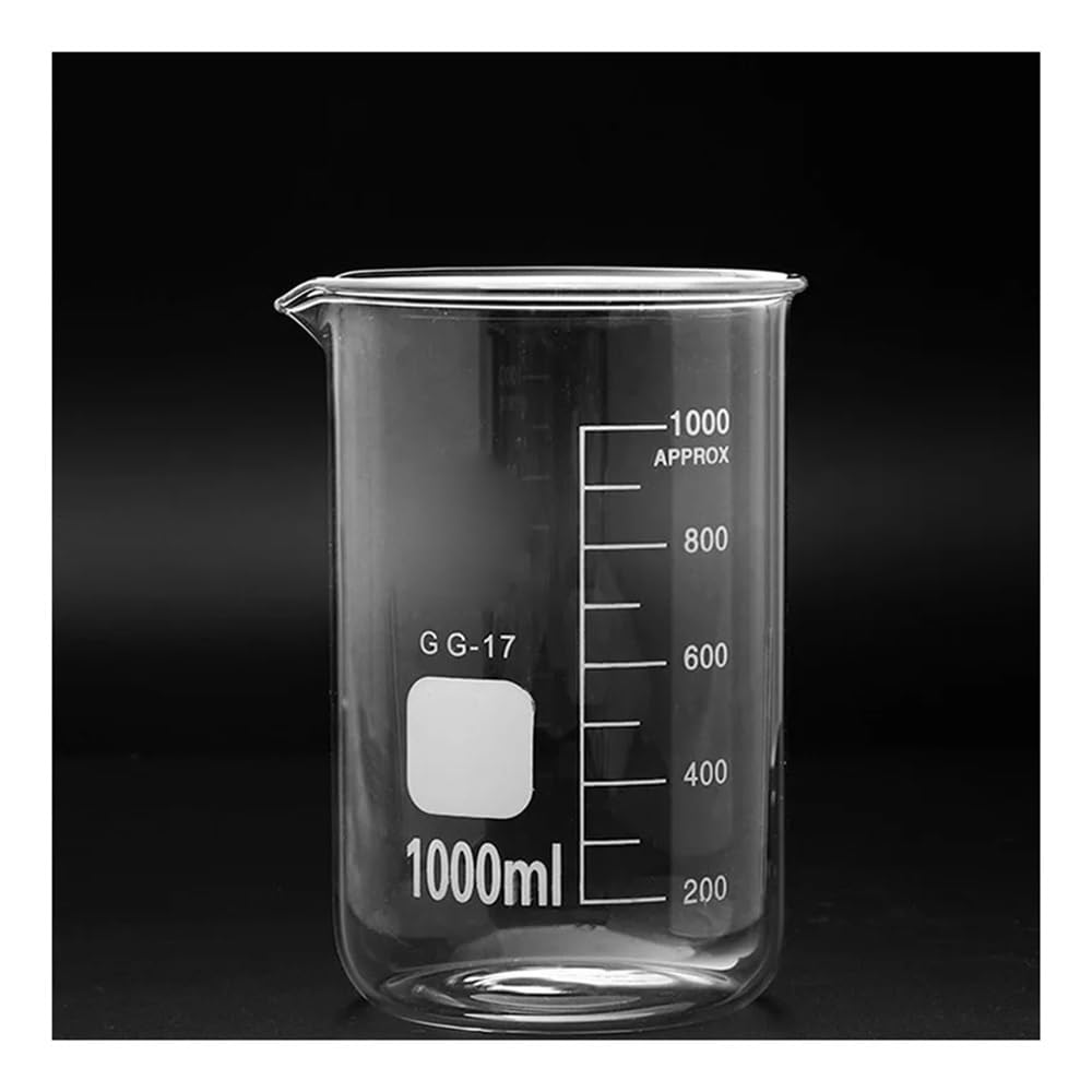 Attrezzature e forniture di laboratorio Diversi set da laboratorio, becher in vetro borosilicato, tazza graduata, contenitore in resistente al calore
