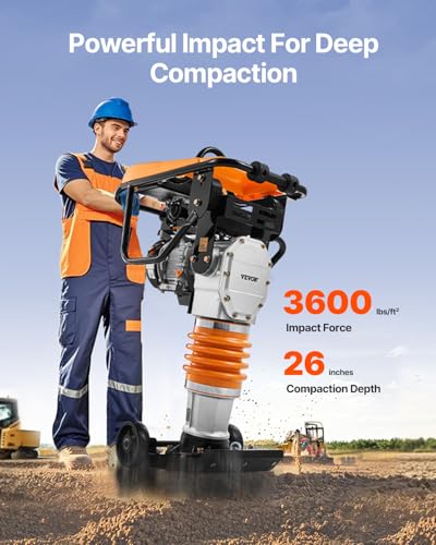 VEVOR 6.5 HP Jumping Jack Compactor