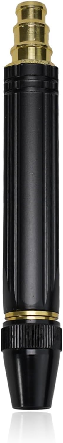 Sturdy Garden Hose Tap Water Sprayer, for multi purpose Flushing Nozzle, Adjustable Water Flow, Aluminum Alloy (A)