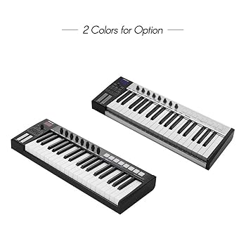 Amazon.co.jp: 37 ポータブル USB ミディコントローラー ミディ