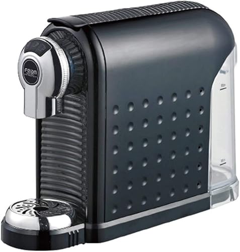FEAN Máquina de café de cápsulas de 220 V compatible con cápsulas Nespresso, portátil, de acero inoxidable, color negro, cafetera de café expreso,