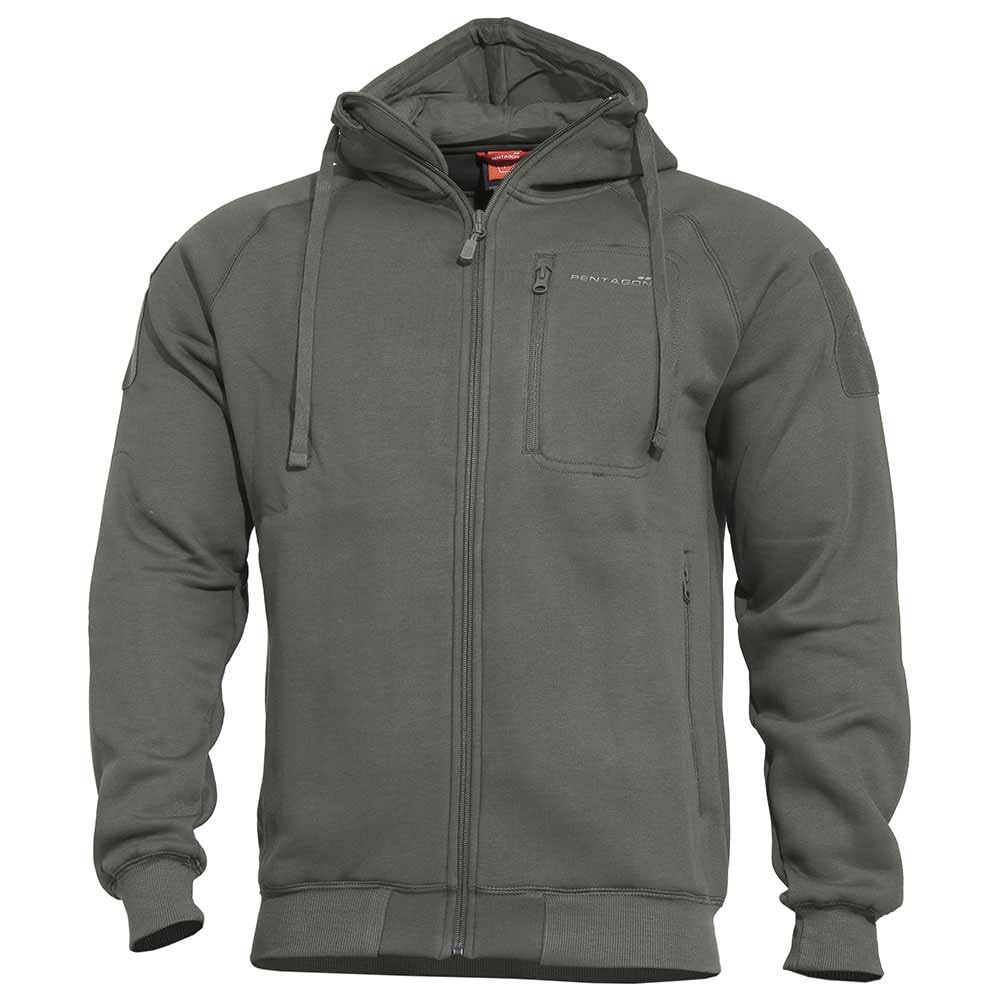 Pentagon Men's Green Leonidas 2.0 Full Zip Sweatshirt M