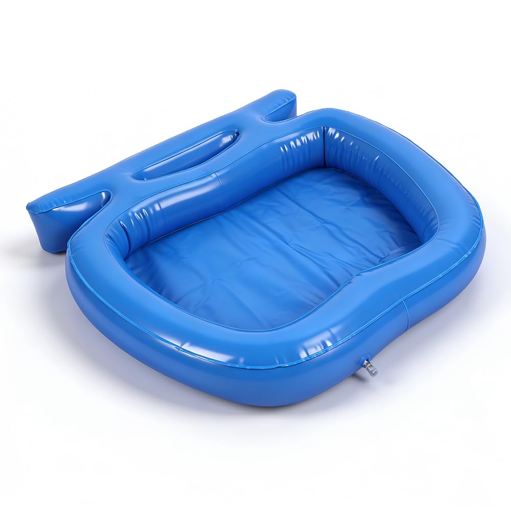 Vaschetta Lavapiedi Piscina, HOVCEH Lavapiedi per Piscina Gonfiabile con Ganci, Vaschetta Piedi Piscine per Ingressi Piscine, Bacinella Piedi Piscinas per Lavare Sabbia E Sporco Prima Di Entrare